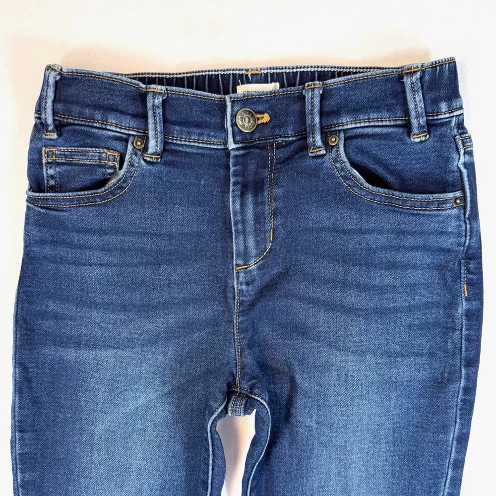 CREWCUTS Girls Stretch‎ Skinny Jeans Size 10 Classic Dark Wash Everyday